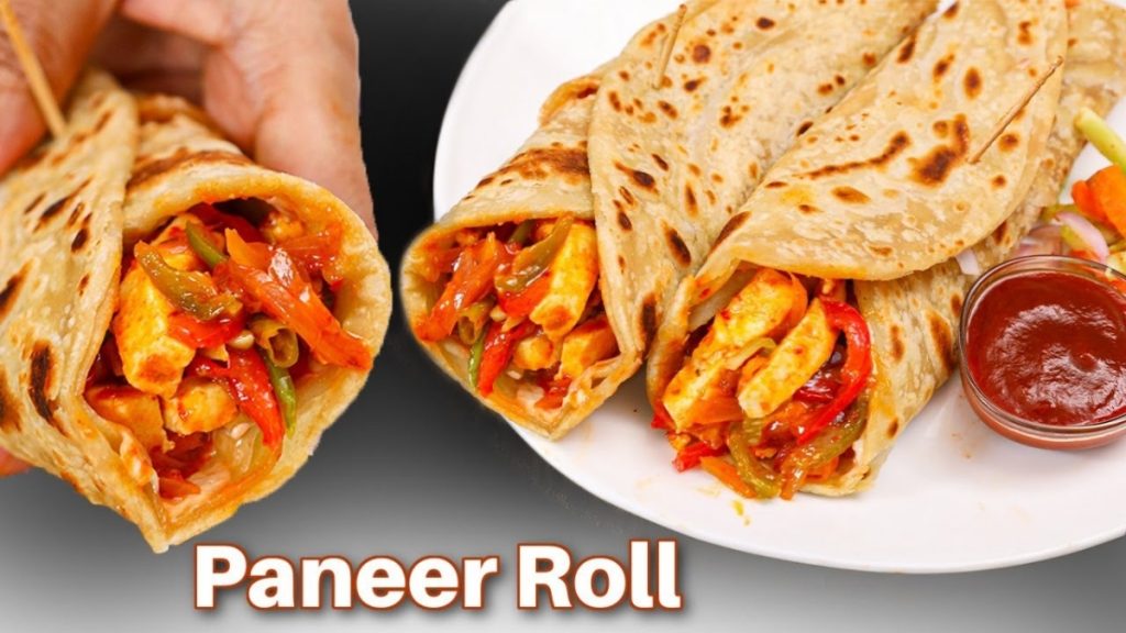 Paneer Roll Recipe in Hindi