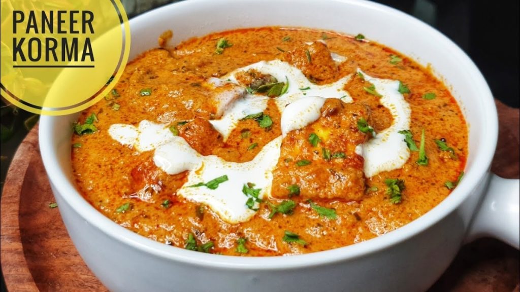 Creamy Paneer Korma recipe in hindi