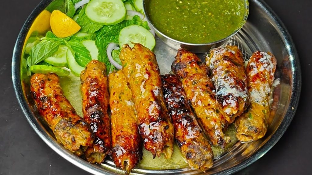 Chicken Seekh Kabab Recipe in Hindi
