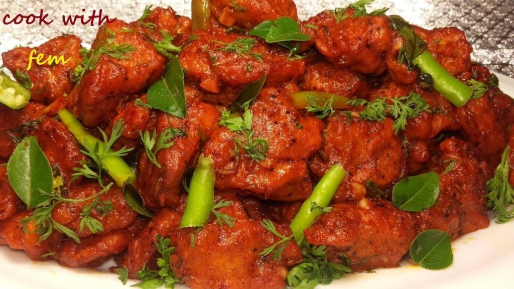 Hyderabadi Chicken 65 Recipe