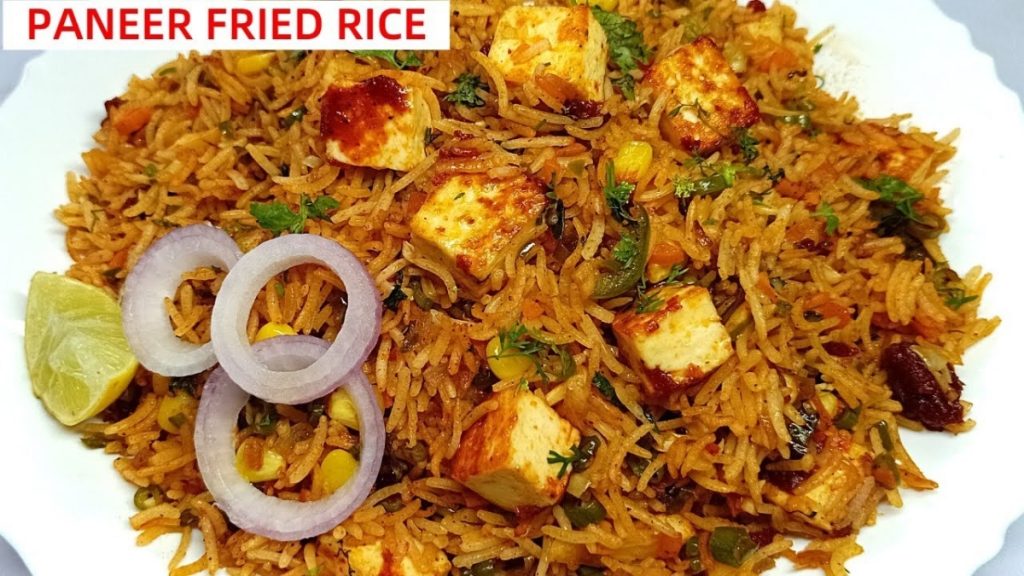 Paneer Fried rice Recipe