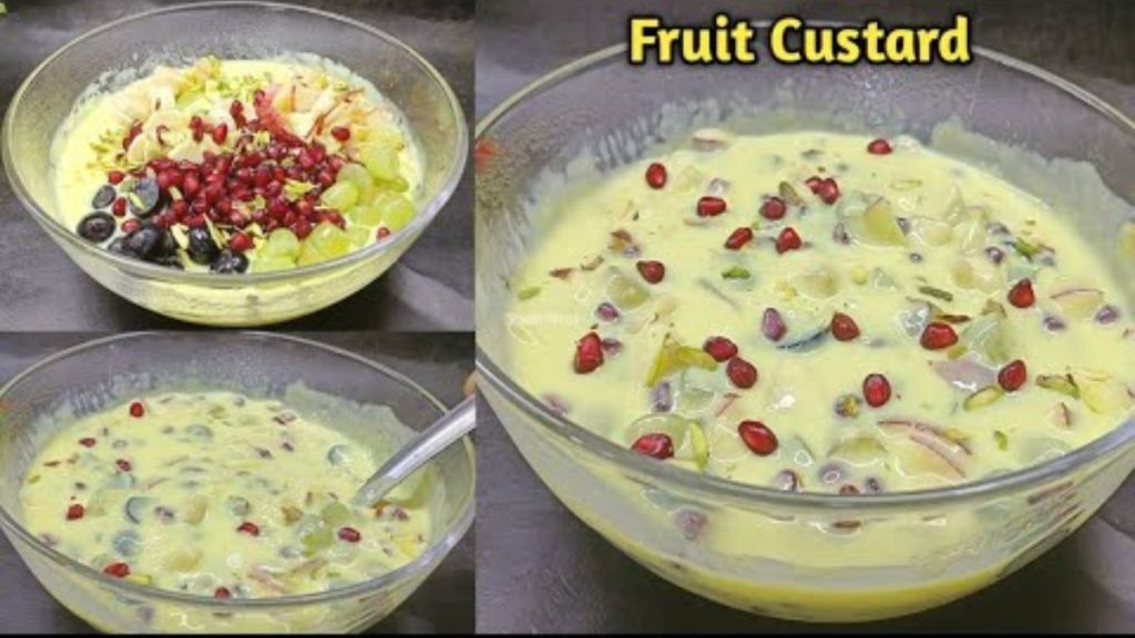 Fruit Custard Recipe in Hindi